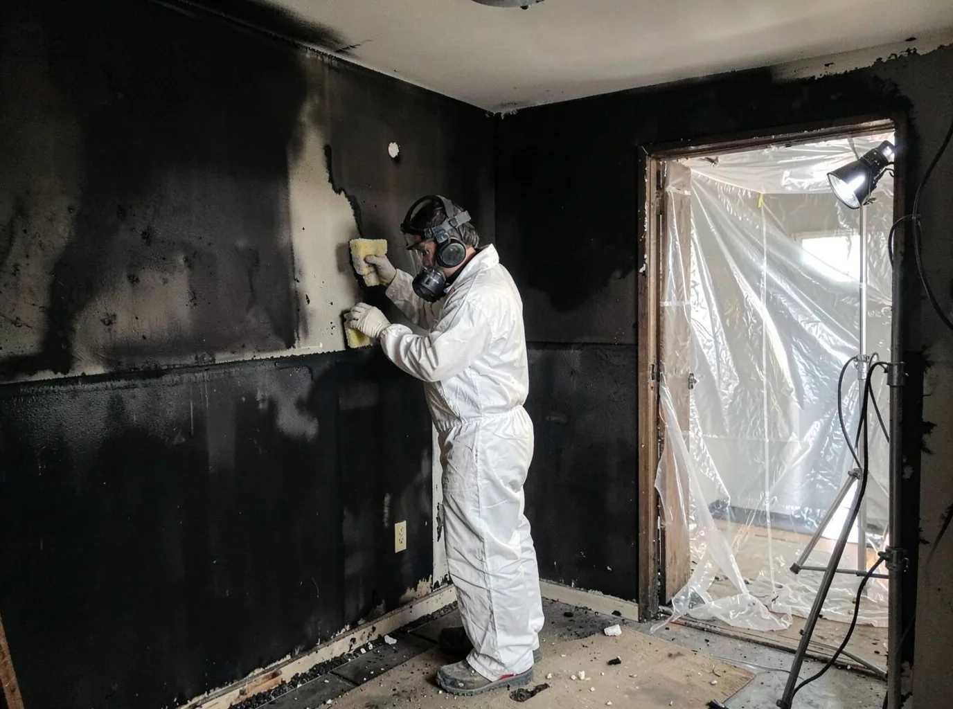 Fire Damage Restoration company in Curtis, MI